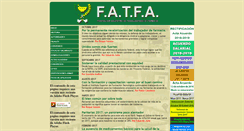 Desktop Screenshot of fatfa.com.ar